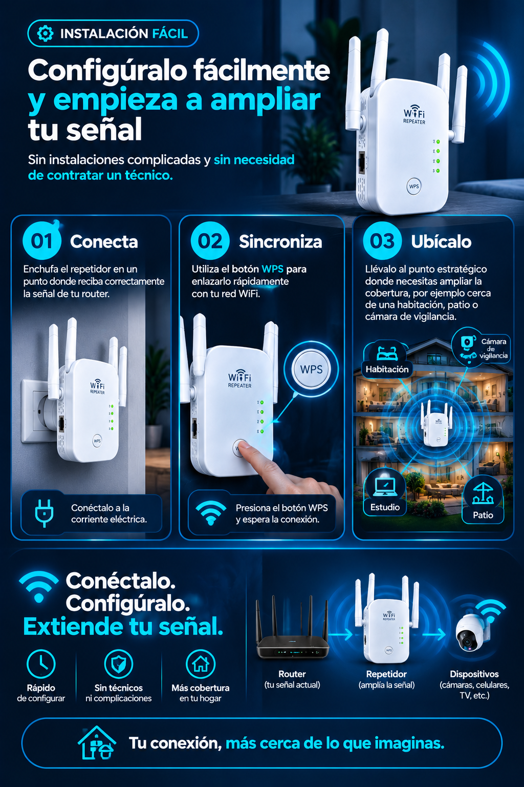 AMPLIFICADOR DE WIFFI